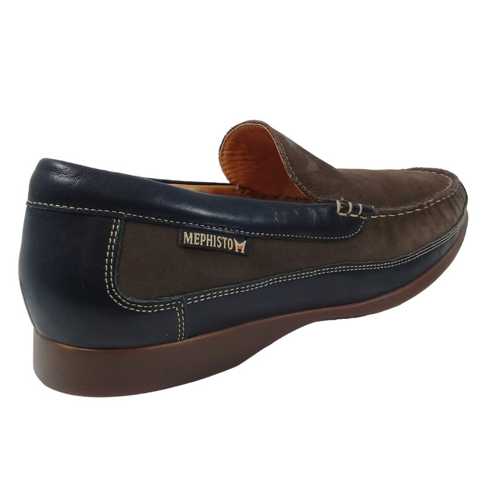 Mephisto Men's Baduard Brown Suede Leather Slip-On Loafers Shoes Size 11 - Picture 5 of 12